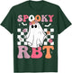 Spooky RBT Ghost Halloween Registered Behavior Technician T-Shirt - T-Shirt | Forest