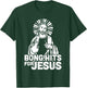 Bong Hits for Jesus I Funny THC Marijuana Stoner T-Shirt - T-Shirt | Forest