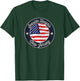 Seaside Heights - Patriotic New Jersey Souvenir T-Shirt - T-Shirt | Forest