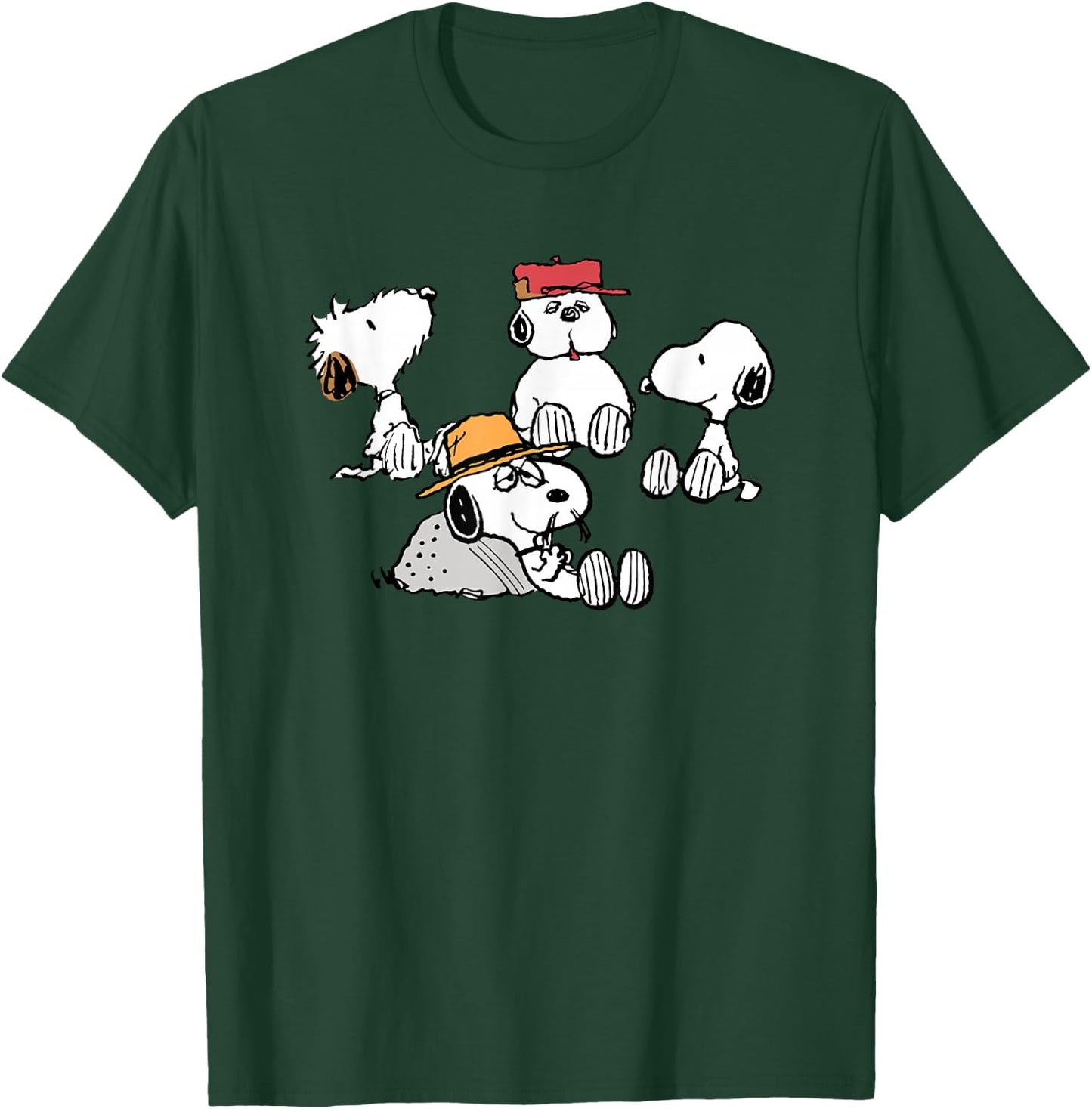 Peanuts - Snoopy Siblings T-Shirt - T-Shirt | Forest