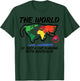 The World Is Cat Playing With Australia Funny Men Women Kids T-Shirt - T-Shirt | Forest