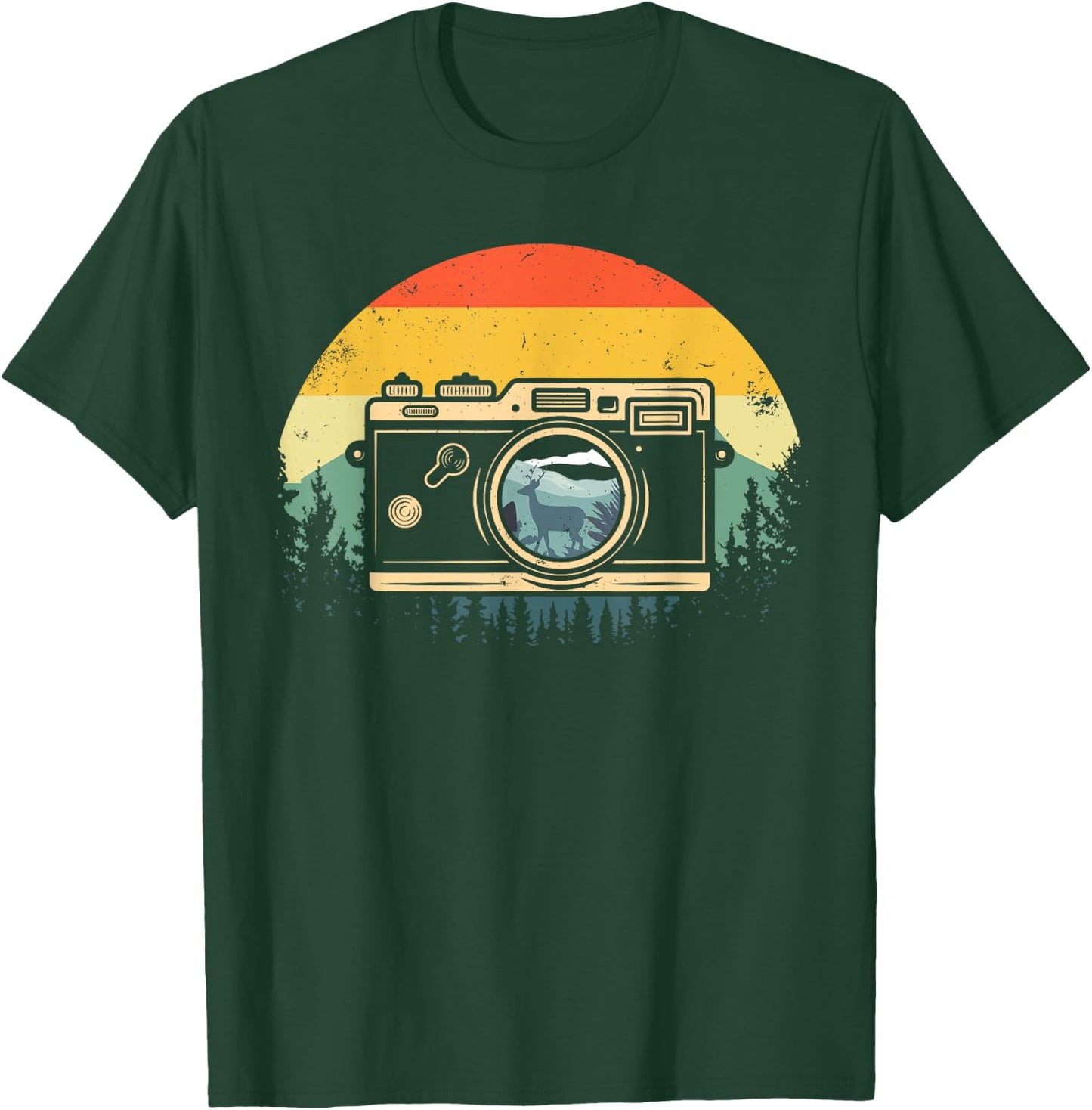 Cool Photography Women Photographer Camera Lover T-Shirt - T-Shirt | Forest