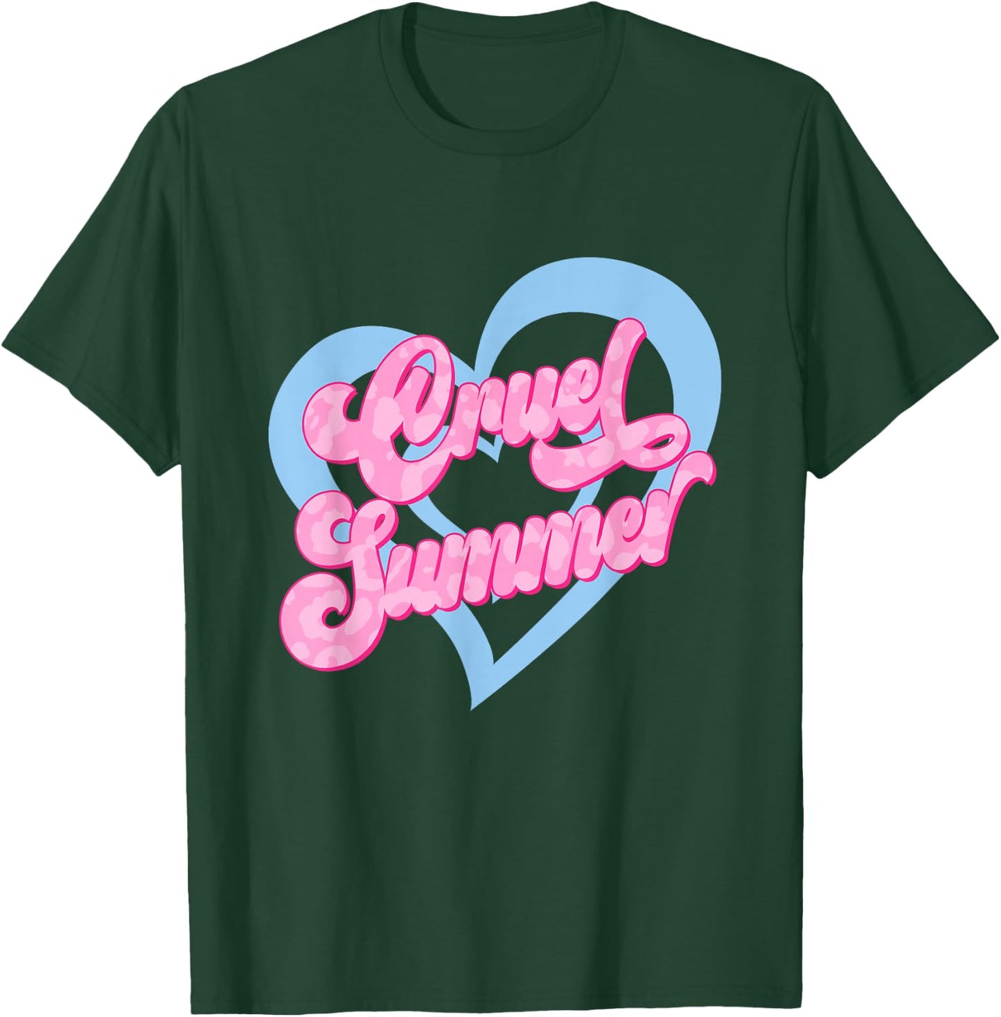 Cruel Vibes Summer, Cute Summer Hea T-Shirt - T-Shirt | Forest