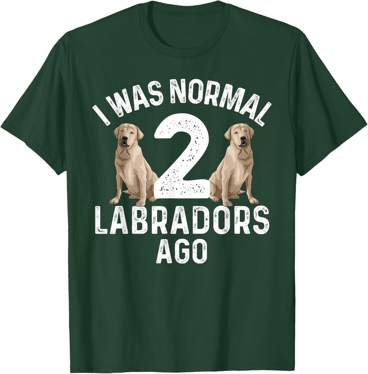 Cute Labrador Design Women Labrador Retriever Lovers T-Shirt - T-Shirt | Forest