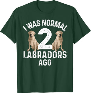 Cute Labrador Design Women Labrador Retriever Lovers T-Shirt - T-Shirt | Forest