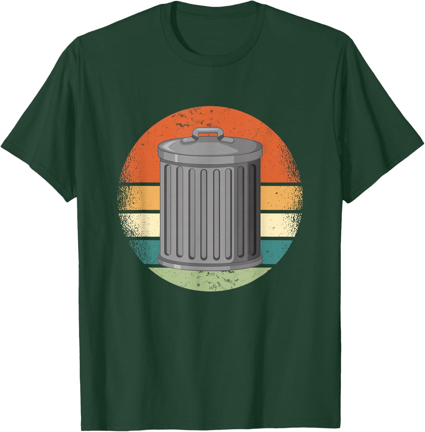 Wheelie Bin Day T-Shirt - T-Shirt | Forest
