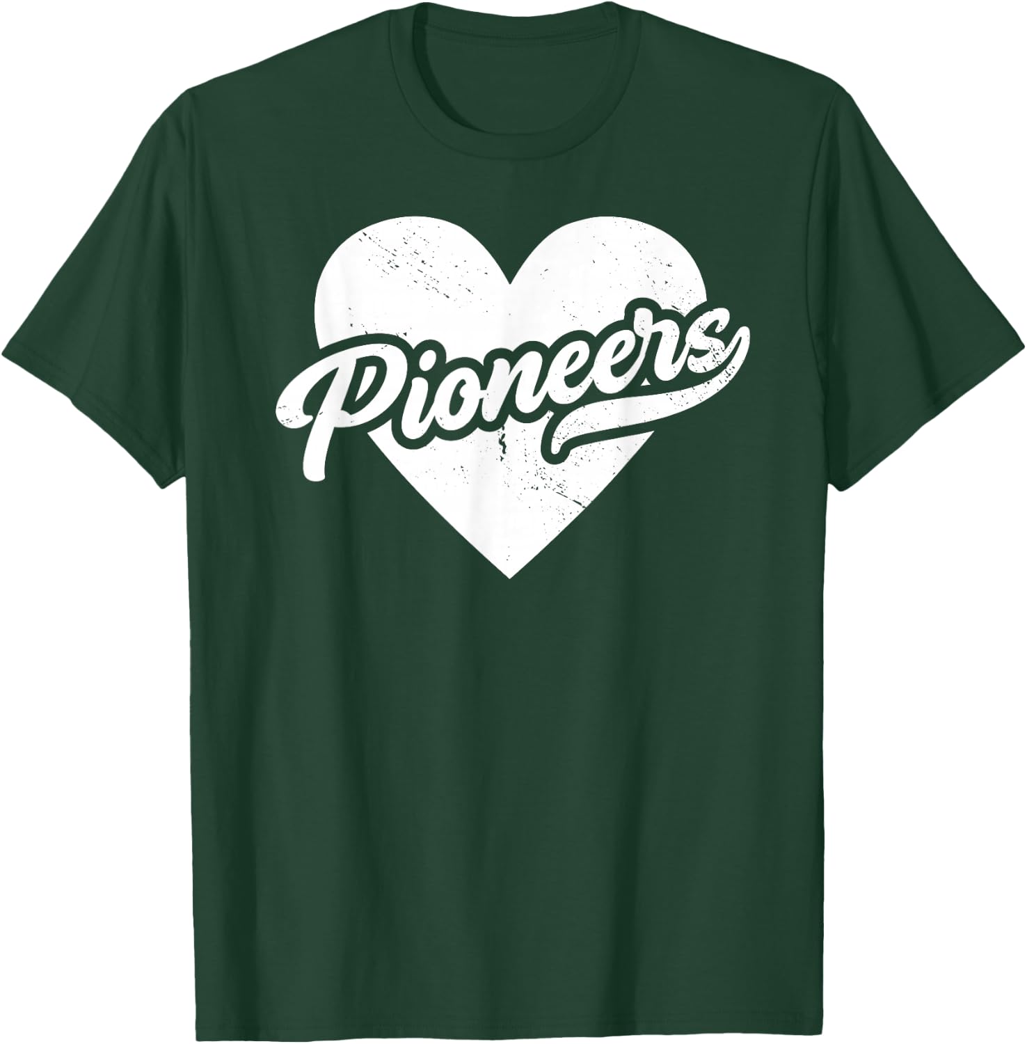 Vintage Pioneers School Spirit Go Pioneers Pride Love T-Shirt - T-Shirt | Forest