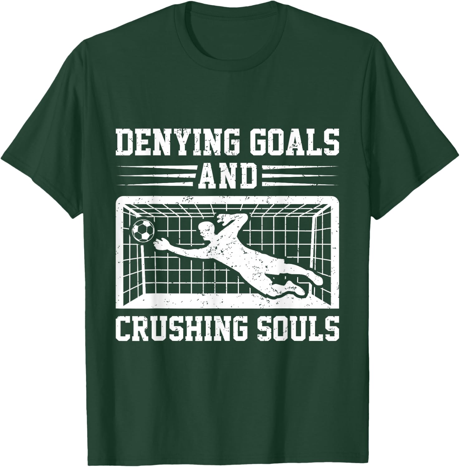 Soccer Goalie Goalkeeper T-Shirt - T-Shirt | Forest