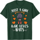 Cool Bat Girls Fruit Bat Lovers Animal Halloween T-Shirt - T-Shirt | Forest