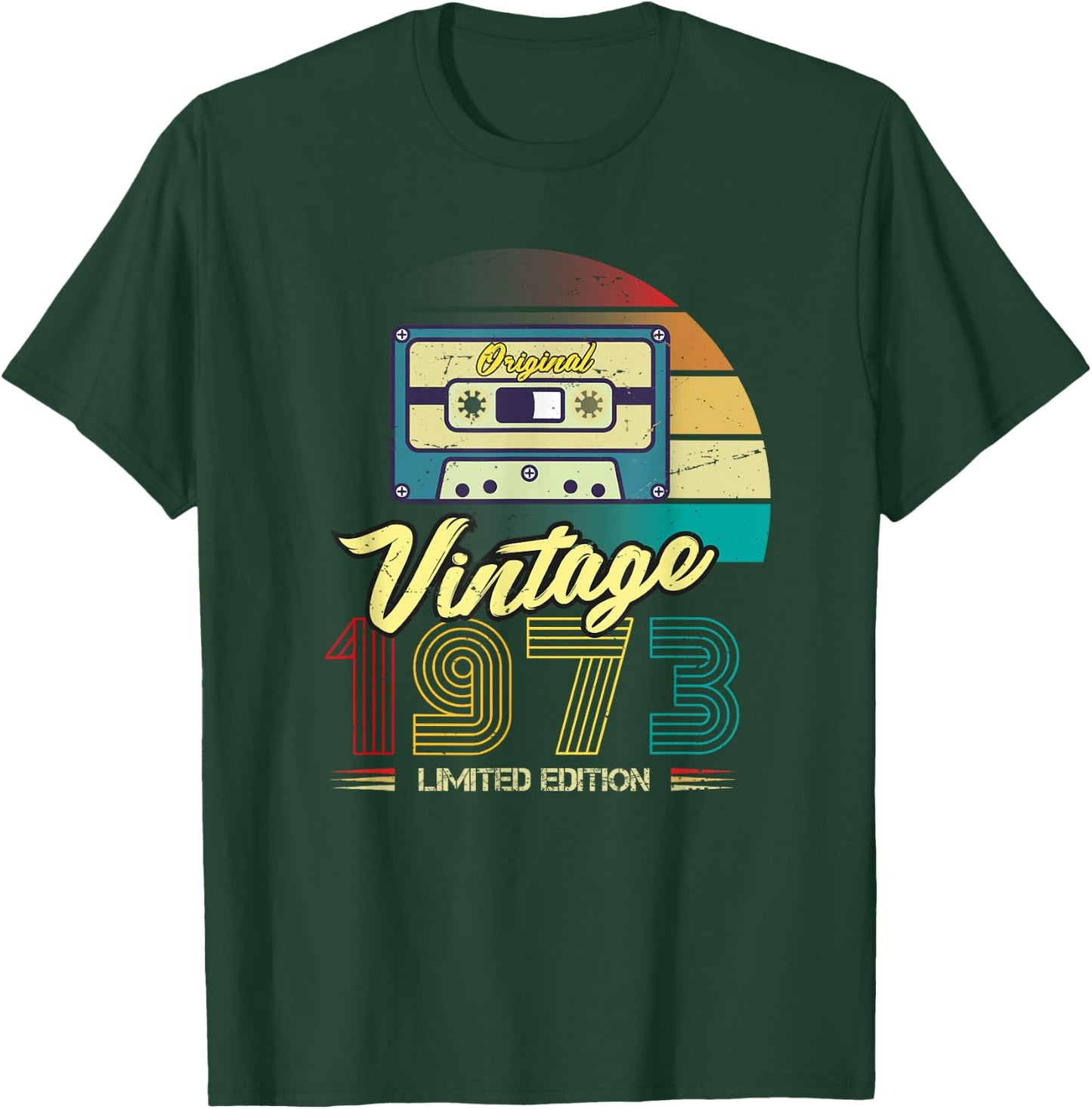 50th Birthday Vintage 1973 Funny Its My Birthday T-Shirt - T-Shirt | Forest