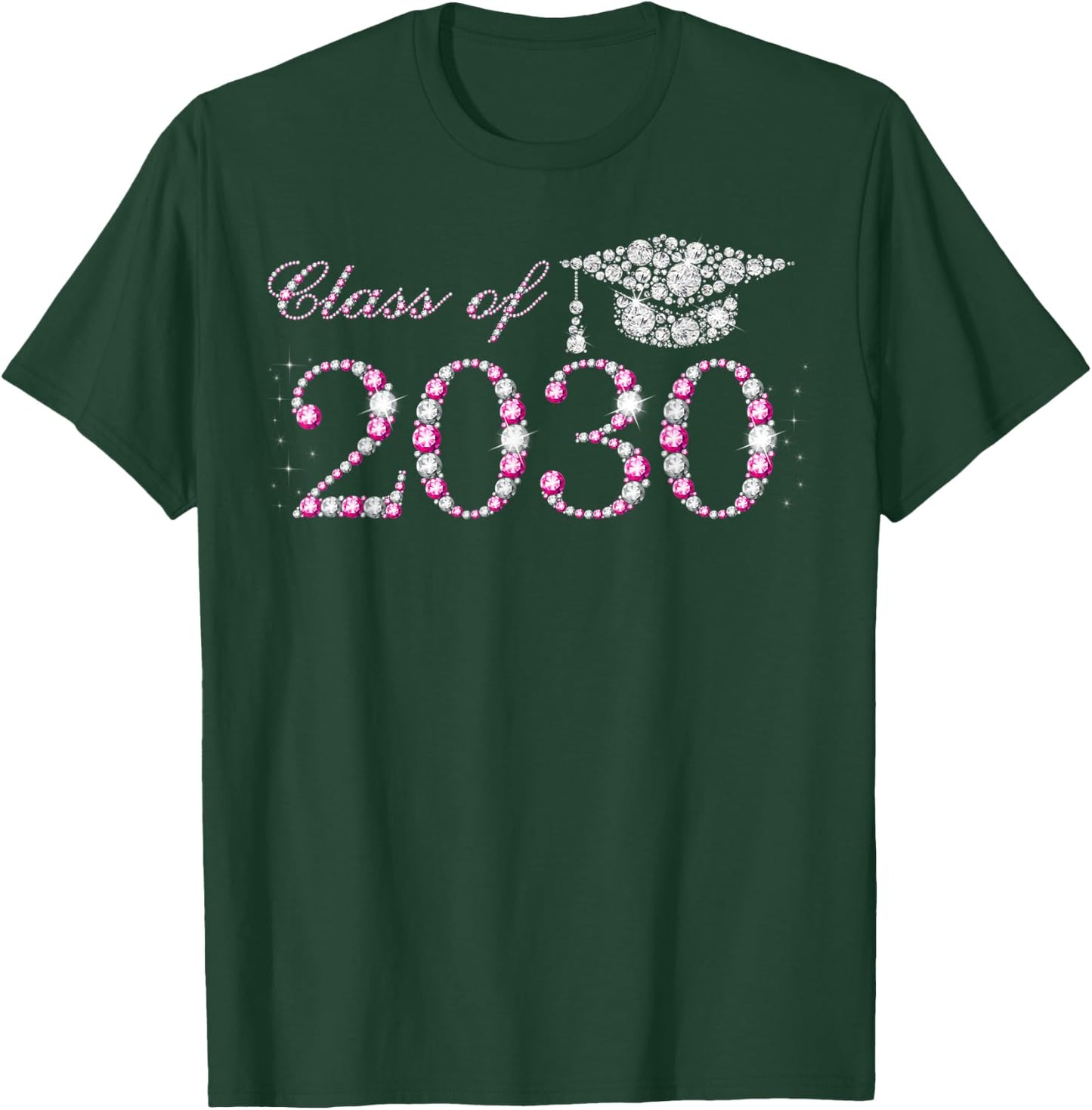 Class of 2030, Future Class of 2030, Future Graduation 2030 T-Shirt - T-Shirt | Forest