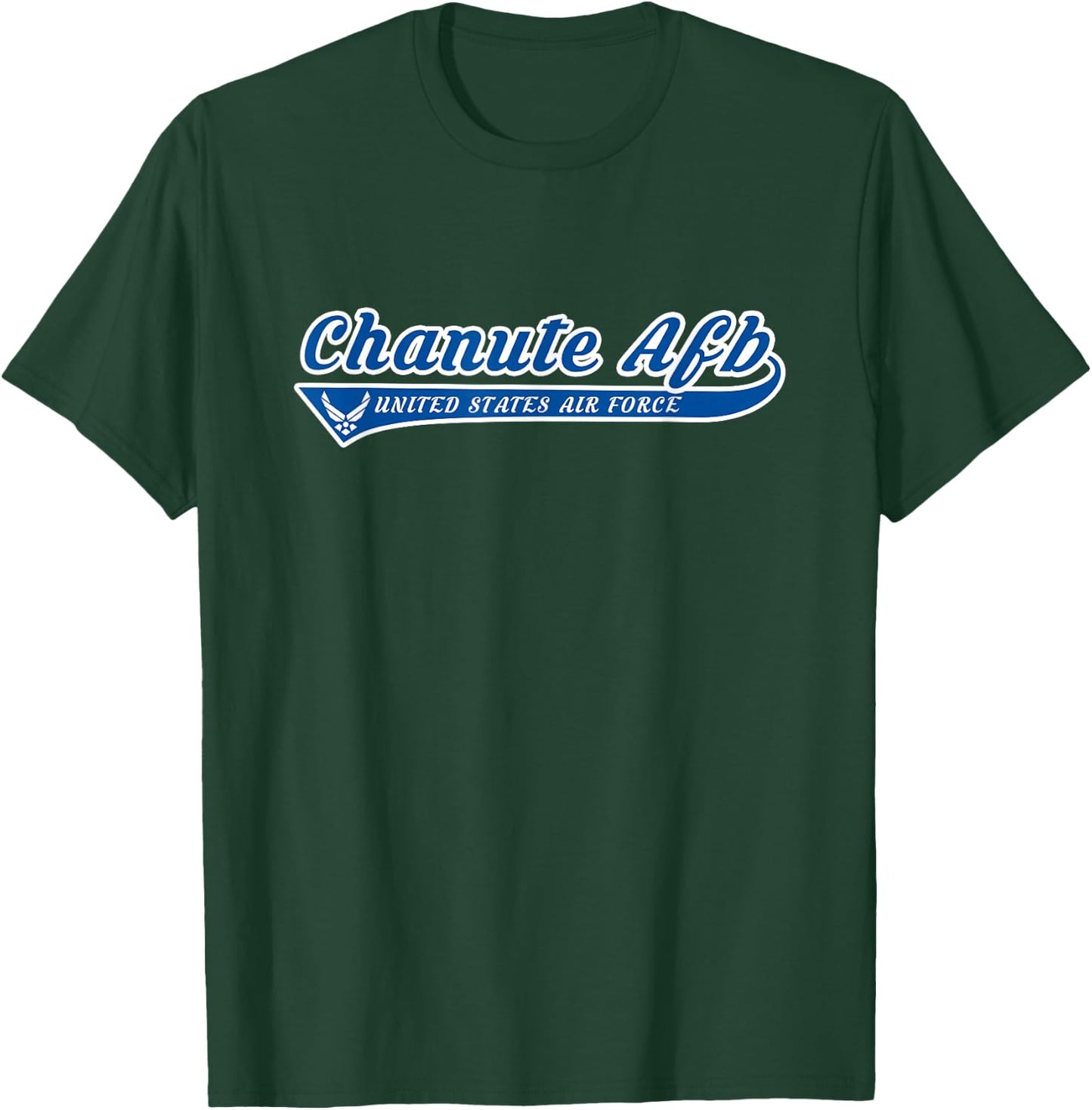 Chanute Air Force Base - Chanute AFB Illinois IL Vintage T-Shirt - T-Shirt | Forest