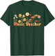 Groovy Music Teacher Music Teaching Music Teachers T-Shirt - T-Shirt | Forest