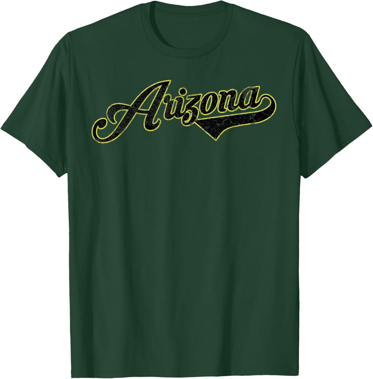 Vintage Arizona Baseball City T-Shirt - T-Shirt | Forest