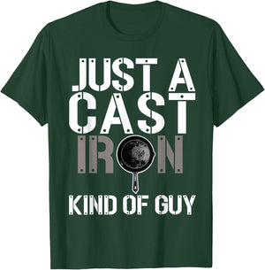 Cast Iron Pan Lover Frying Skillet Funny Cooking Chef T-Shirt - T-Shirt | Forest