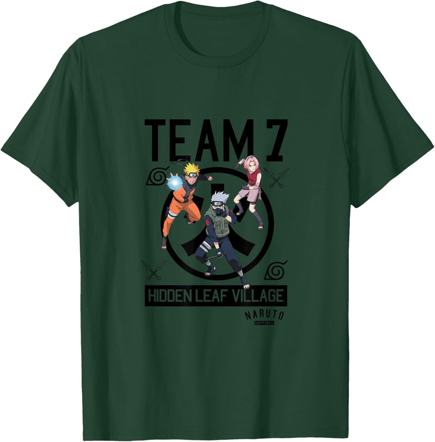 Naruto Team 7 T-Shirt - T-Shirt | Forest