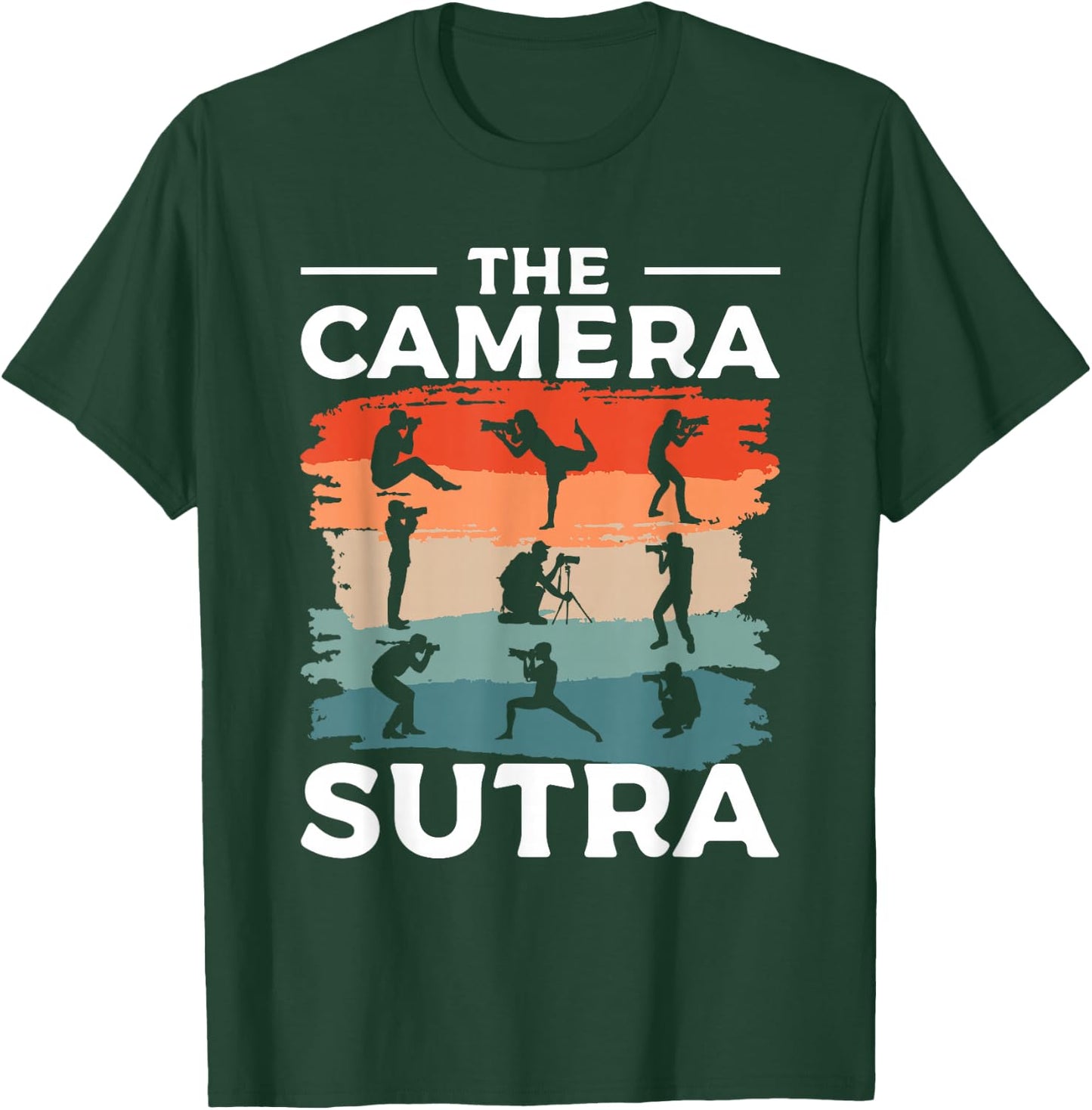 The Camera Sutra Photography Photographer Photographers T-Shirt - T-Shirt | Forest