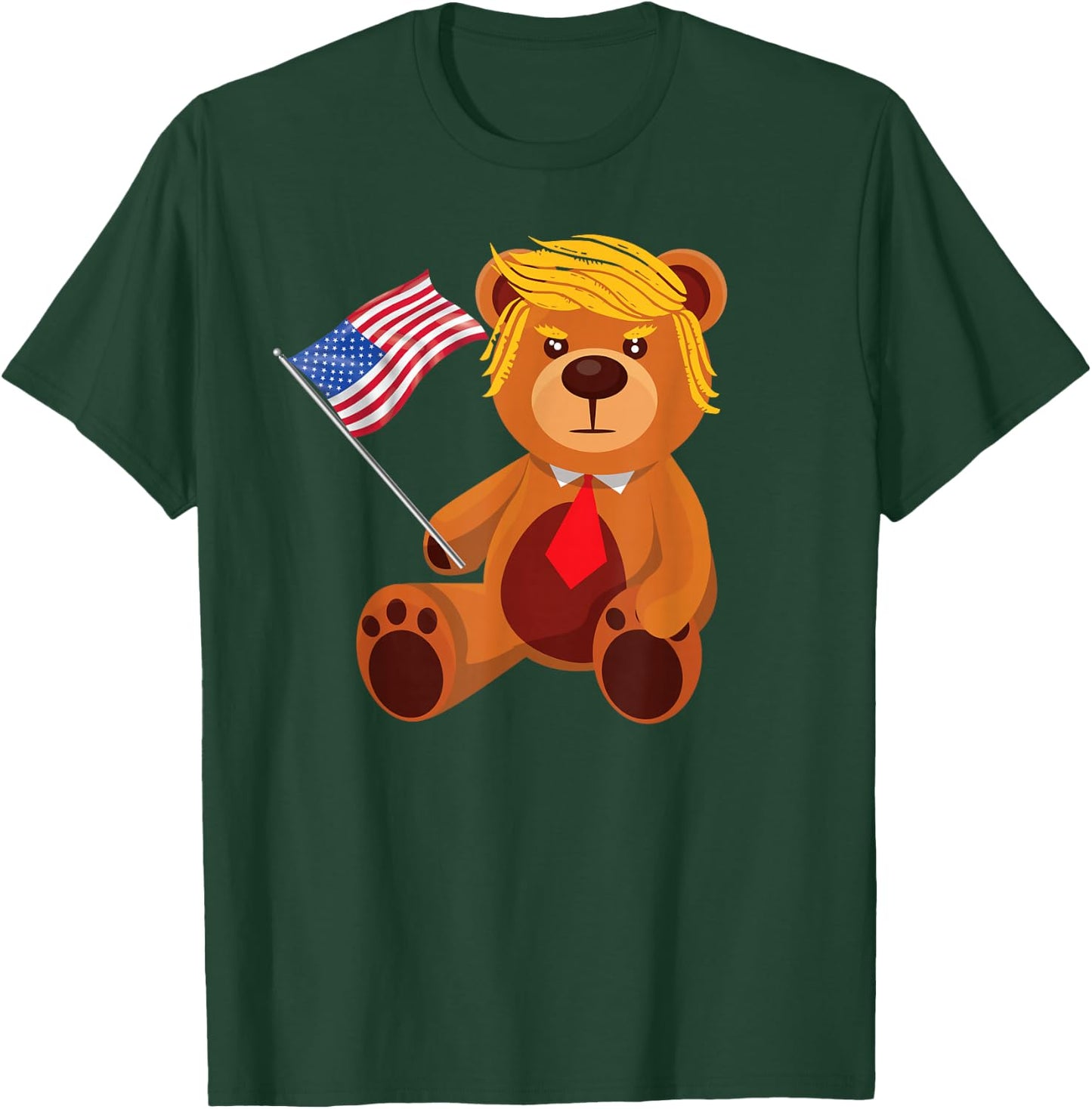 Trumpy Bear Trump 24 Elect President Trump 2024 T-Shirt - T-Shirt | Forest