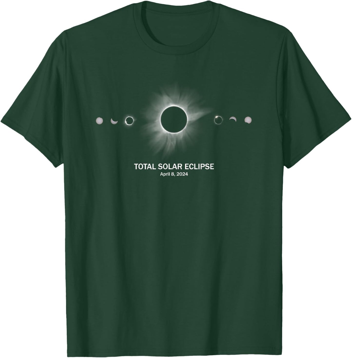 Solar Eclipse Shirt 2024 Total Eclipse T-Shirt - T-Shirt | Forest