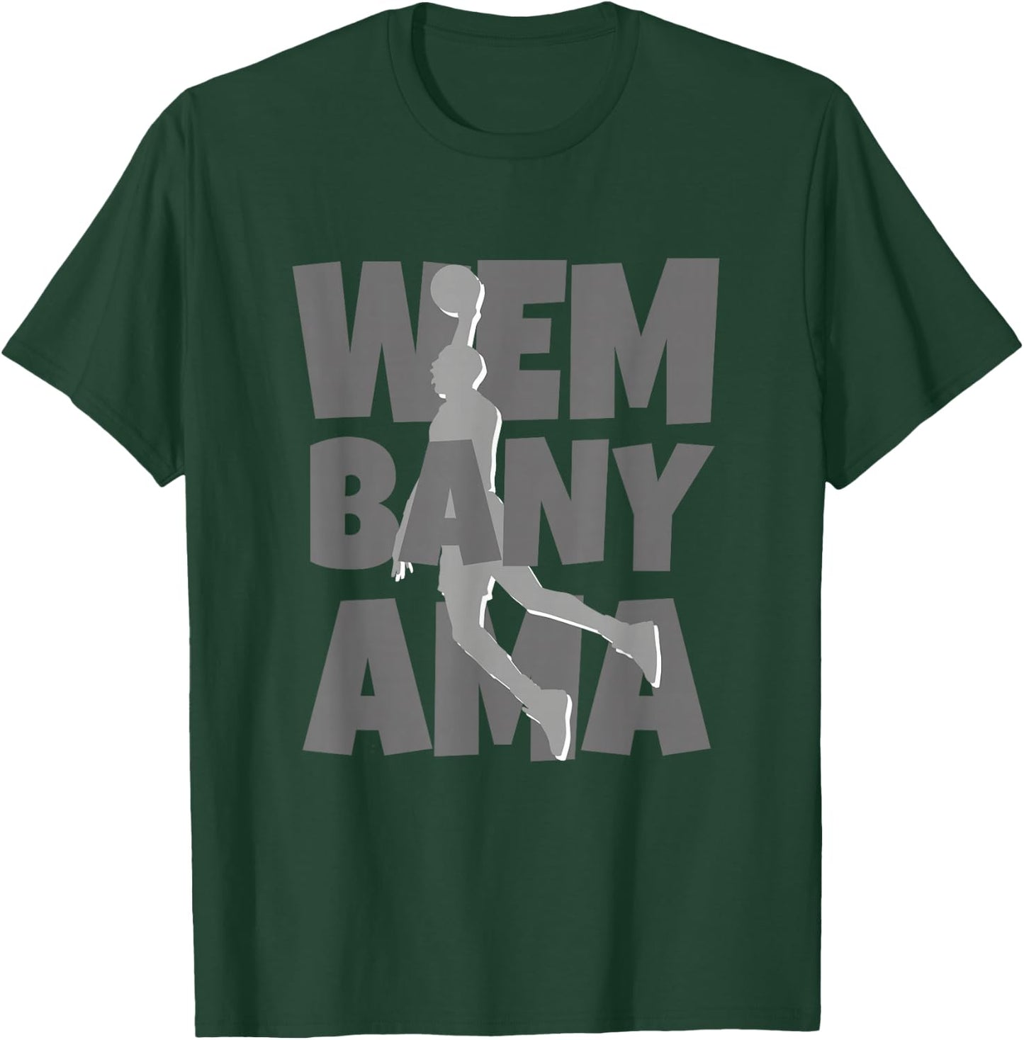 Wembanyama Basketball Amazing Gift Fan T-Shirt - T-Shirt | Forest