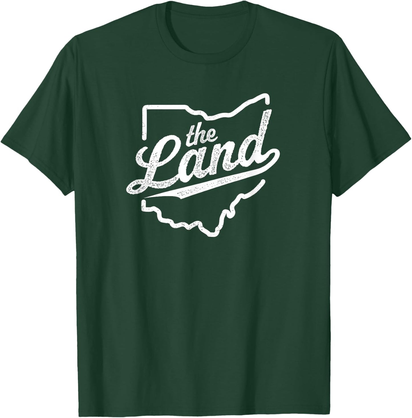Retro "The Land" Cleveland Ohio Classic Throwback Souvenir T-Shirt - T-Shirt | Forest