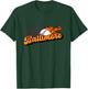 Baltimore Baseball Vintage City Skyline Retro Baseball Lover T-Shirt - T-Shirt | Forest