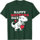 Kids Happy Mothers Day Cute T Rex Dinosaur Son Toddler Boys T-Shirt - T-Shirt | Forest