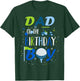 Dad of The Birthday Boy Hole in One Golf Sport Matching T-Shirt - T-Shirt | Forest