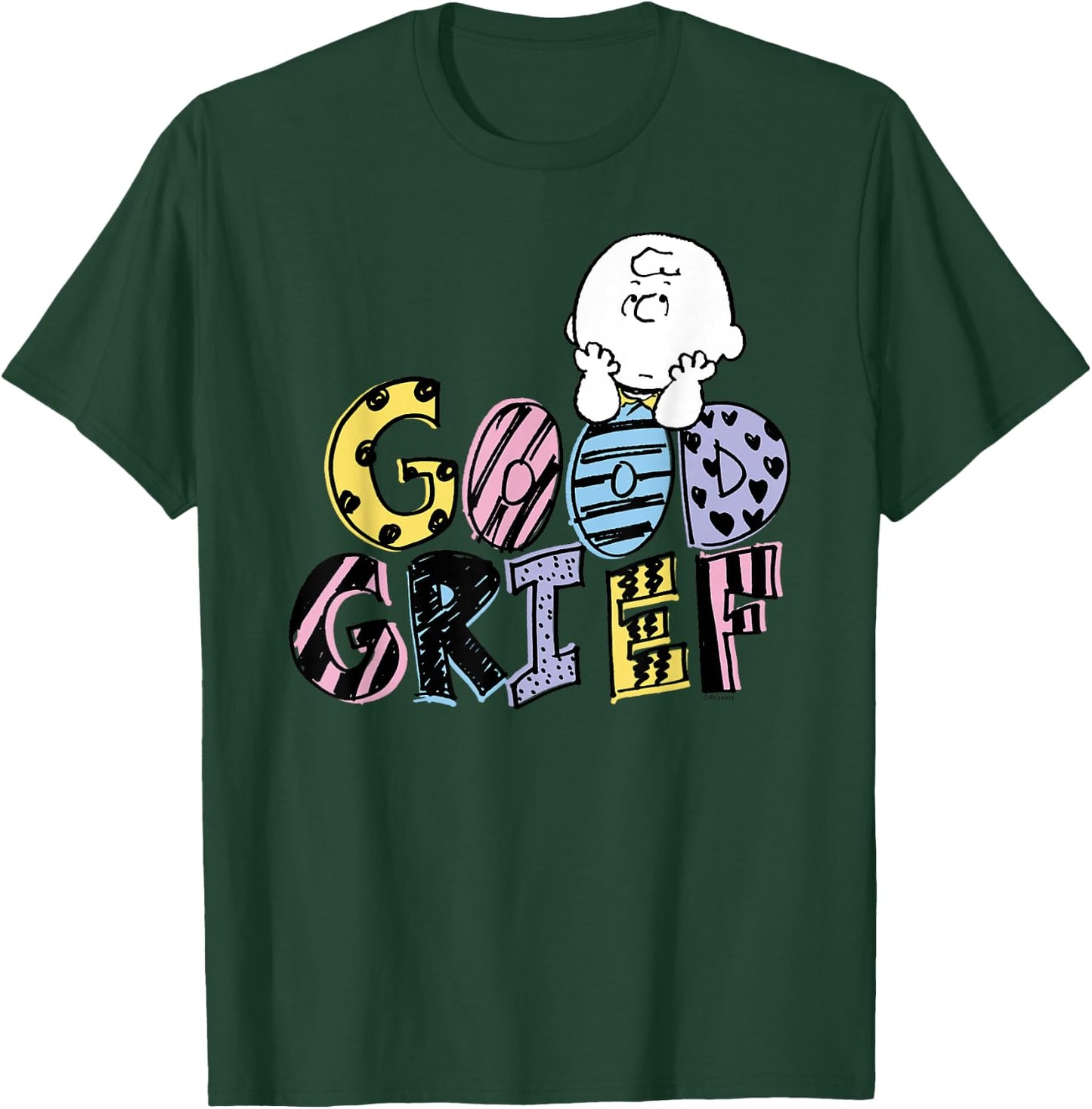 Peanuts - Good Grief Charlie Brown T-Shirt - T-Shirt | Forest