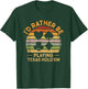 I'D Rather be Playing Texas Hold'em Gambling Poker T-Shirt - T-Shirt | Forest
