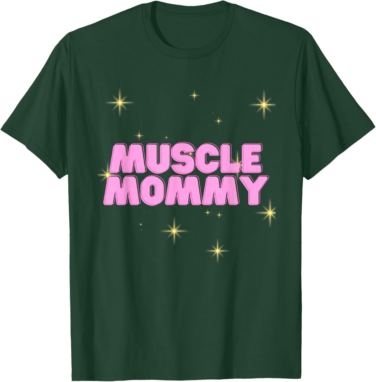 Gym Muscle Mommy Pump Cover T-Shirt - T-Shirt | Forest