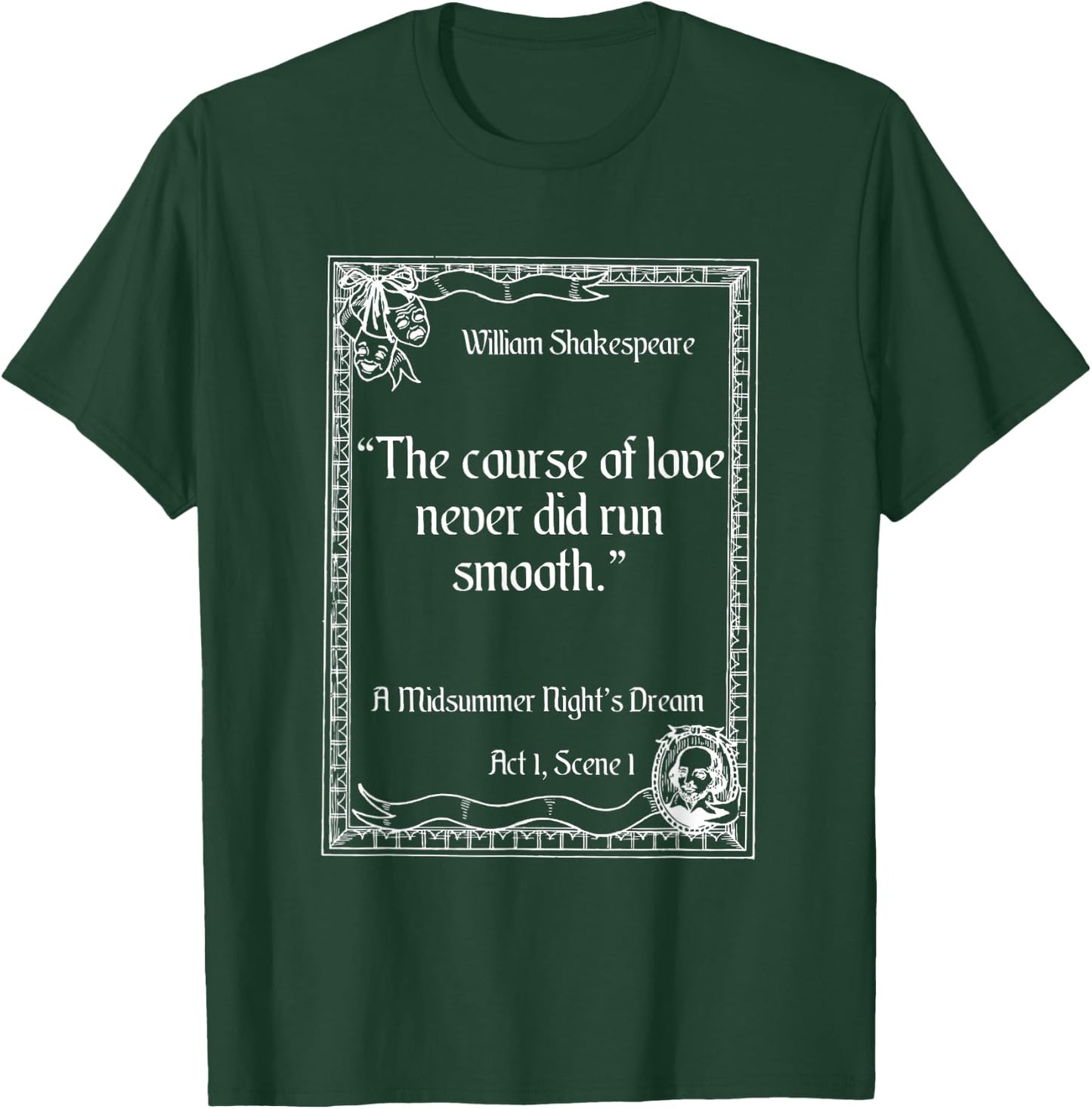 Shakespeare Quote A Midsummer Night’s Dream Women T-Shirt - T-Shirt | Forest