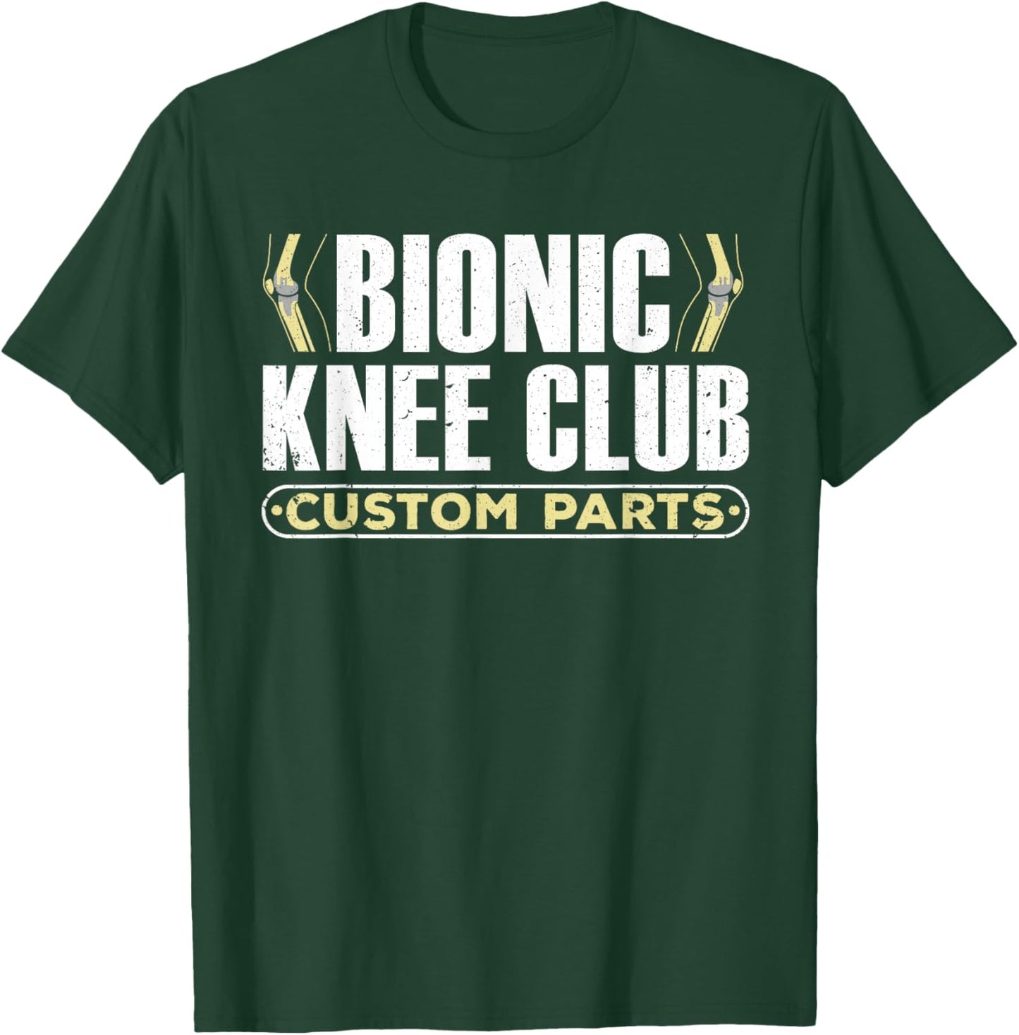Cool Knee Replacement Women Knee Surgery Recovery T-Shirt - T-Shirt | Forest
