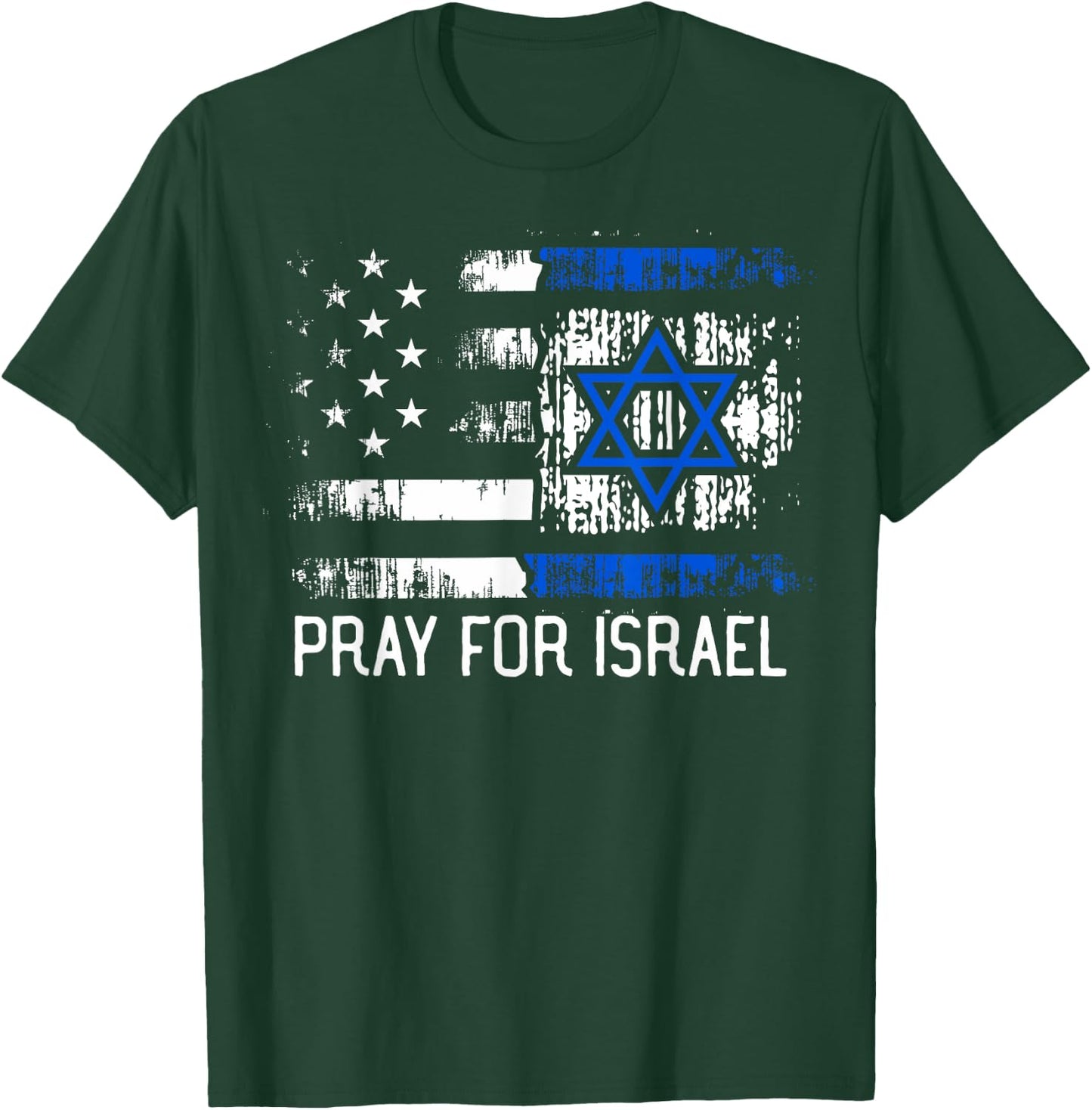 Pray For Israel Jewish Support Group Matching T-Shirt - T-Shirt | Forest
