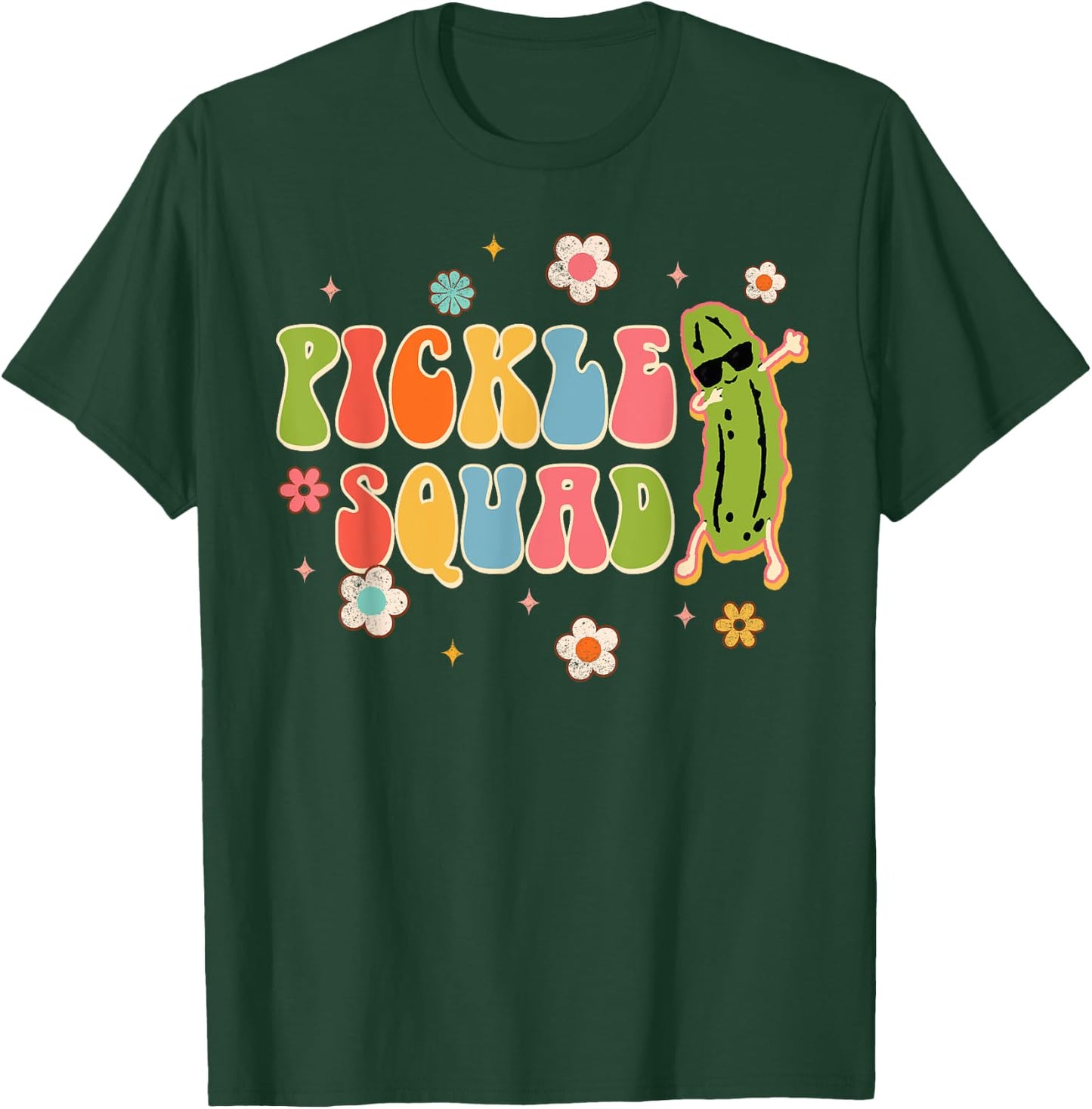 Pickle Squad Bridesmaid Bride Babe Bachelorette Matching T-Shirt - T-Shirt | Forest