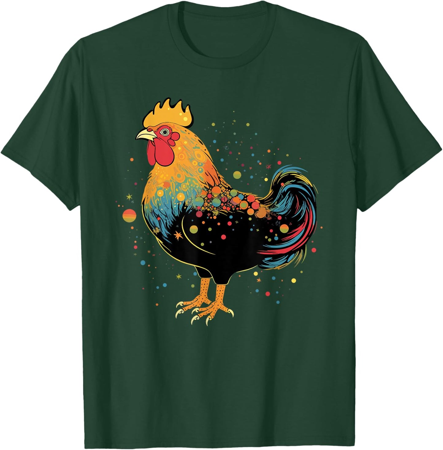 Chicken Gifts Farm Country Women Men Kids Funny Chicken T-Shirt - T-Shirt | Forest
