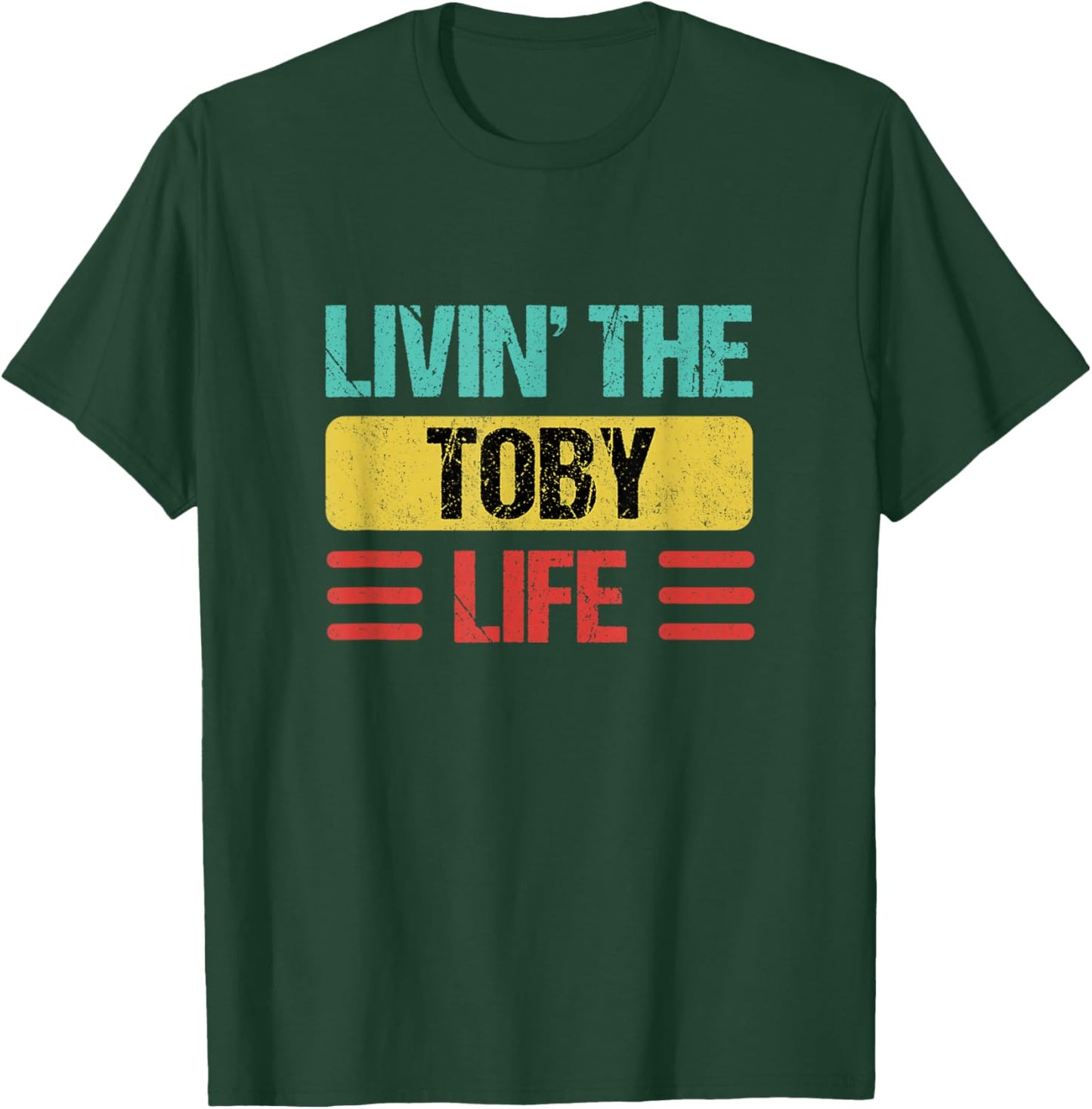 Toby Name T-Shirt - T-Shirt | Forest