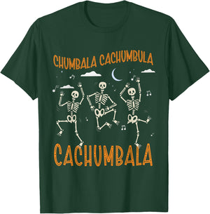 Chumbala Cachumbula Dancing Skeletons Dia de Muertos T-Shirt - T-Shirt | Forest