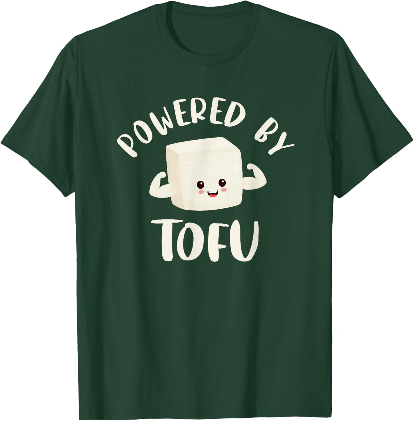 Powered By Tofu T-Shirt - T-Shirt | Forest