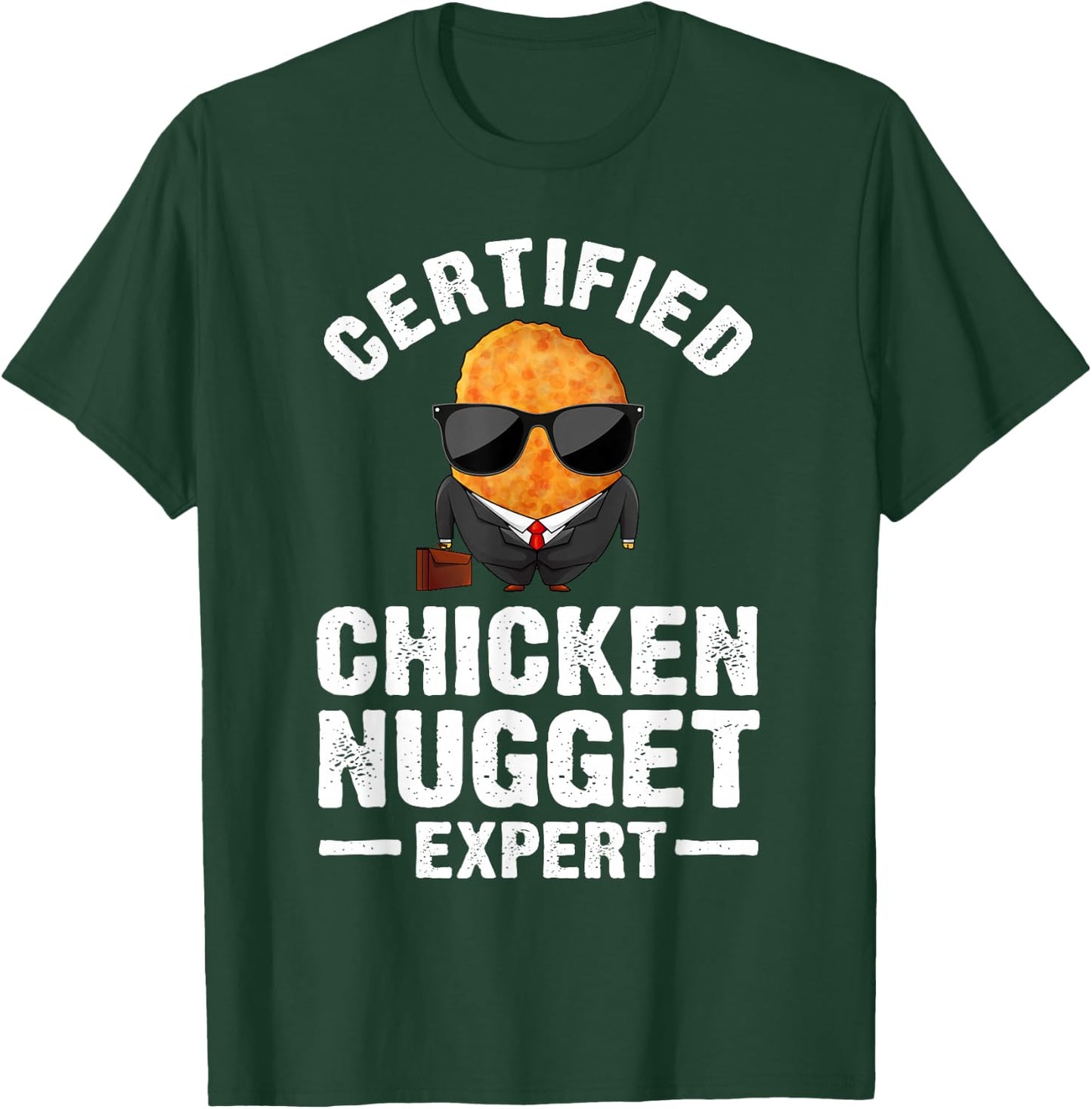 Cool Chicken Nugget Women Kids Nug Life Food Lovers Small T-Shirt - T-Shirt | Forest