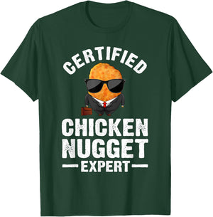 Cool Chicken Nugget Women Kids Nug Life Food Lovers Small T-Shirt - T-Shirt | Forest