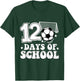 Funny 120 Day of School Soccer Lover T-Shirt - T-Shirt | Forest