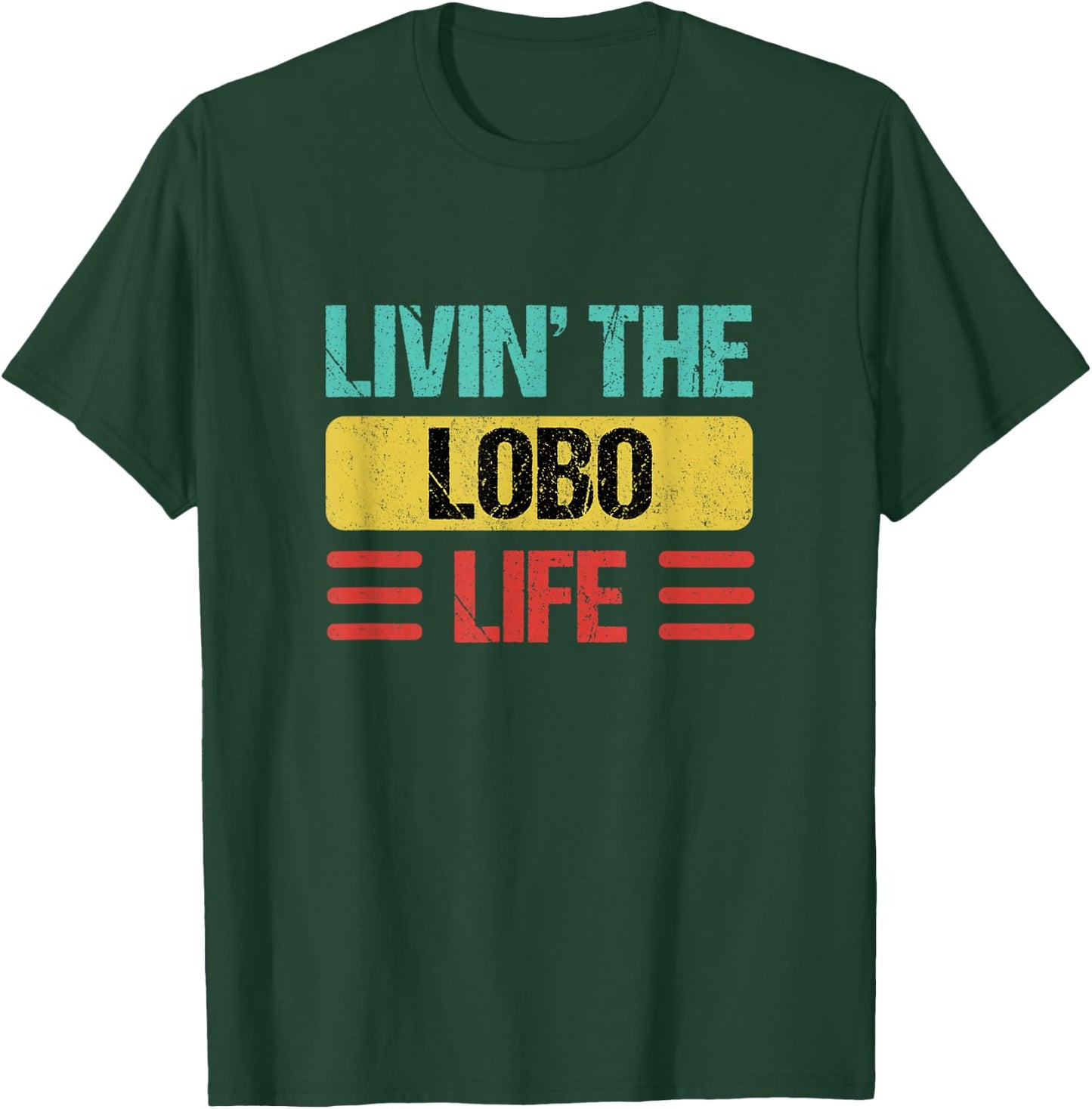 Lobo Name T-Shirt - T-Shirt | Forest