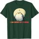 I'm owned by a Borb" Round Funny Cockatiel For Parrot Lovers T-Shirt - T-Shirt | Forest