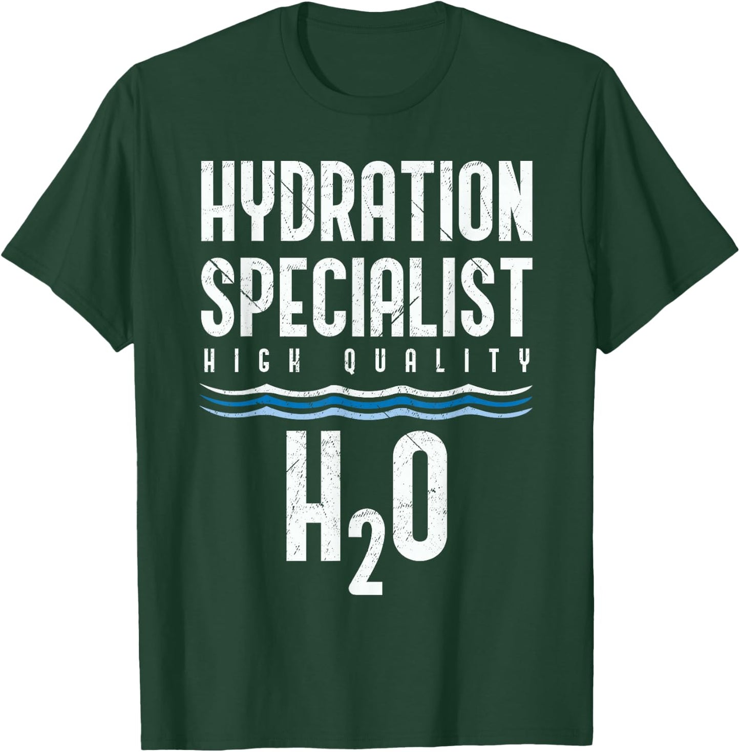Hydration Specialist Waterboy Team Manager T-Shirt - T-Shirt | Forest