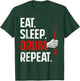 Funny Drumming Design Women Drummer Drumming Drum T-Shirt - T-Shirt | Forest