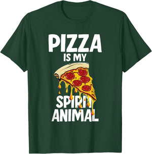 Pizza is my Spirit Animal T-Shirt - T-Shirt | Forest
