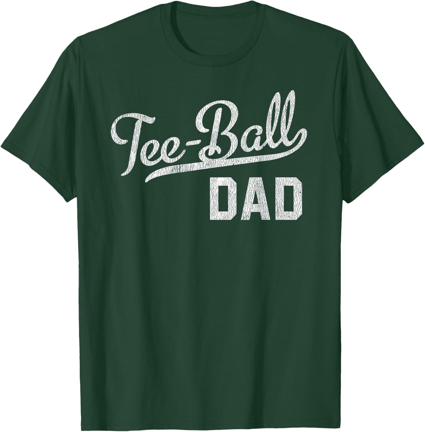 ball Dad Proud Baseball Daddy T Ball Dad T-Shirt - T-Shirt | Forest