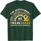 In September We Wear Gold Childhood Cancer awareness T-Shirt - T-Shirt | Forest