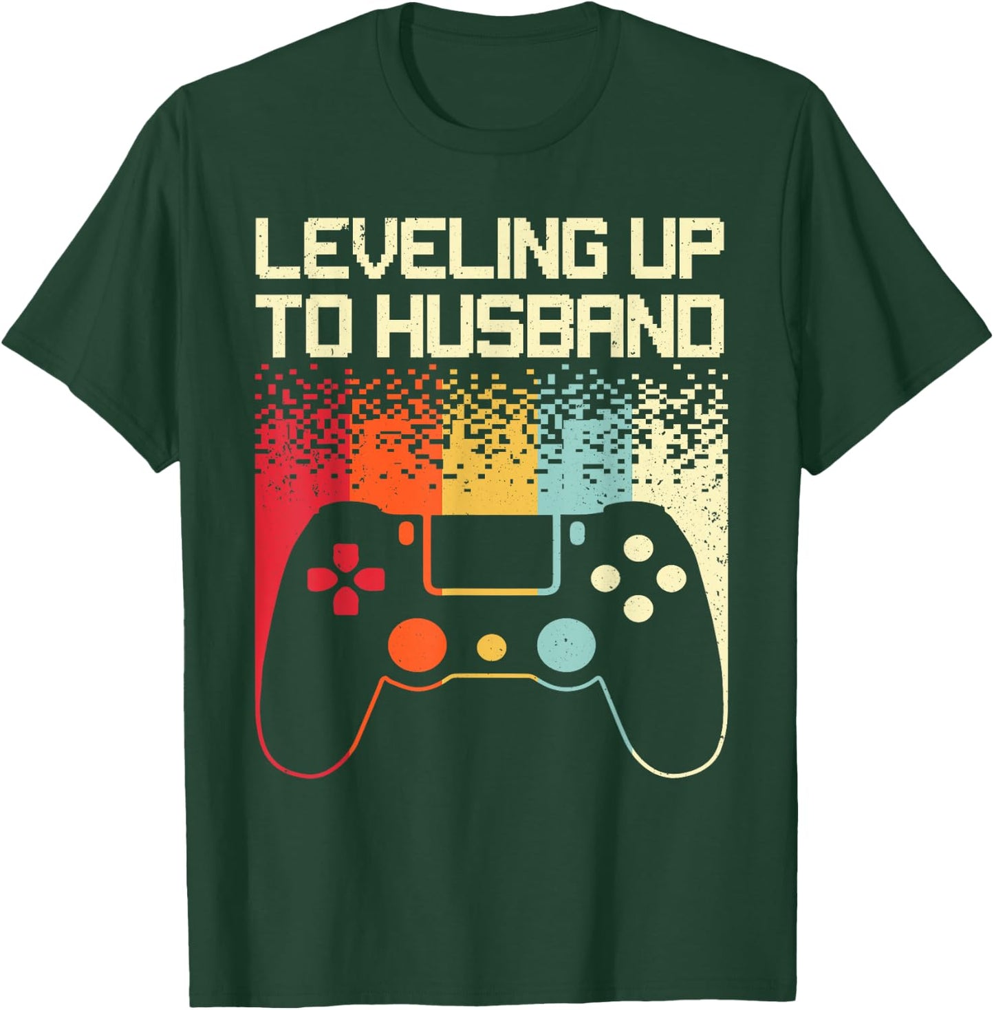Cool Future Husband Boys Groom To Be Bachelor Gamer T-Shirt - T-Shirt | Forest